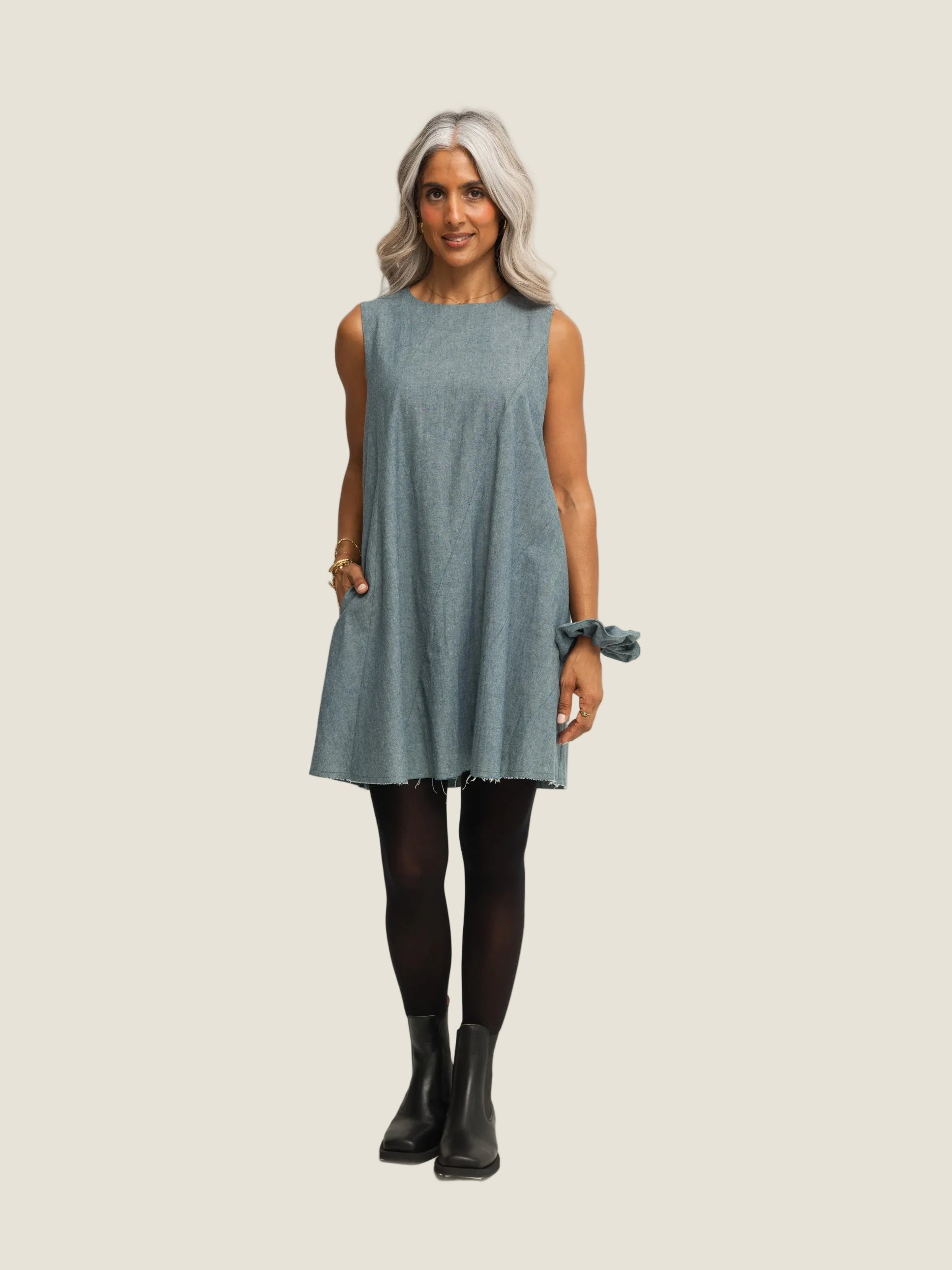 A-Line Shift Dress – The Social Studio