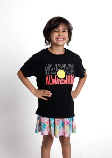 KIDS 'Always Was, Always Will Be' Black Tee