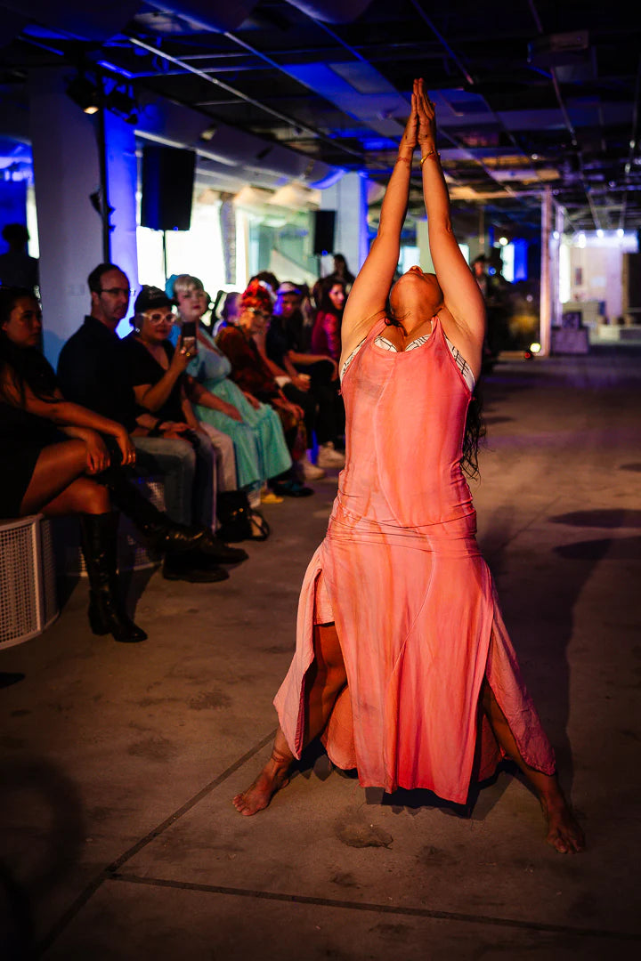 REMUSE Rose Coloured Bamboo Dress