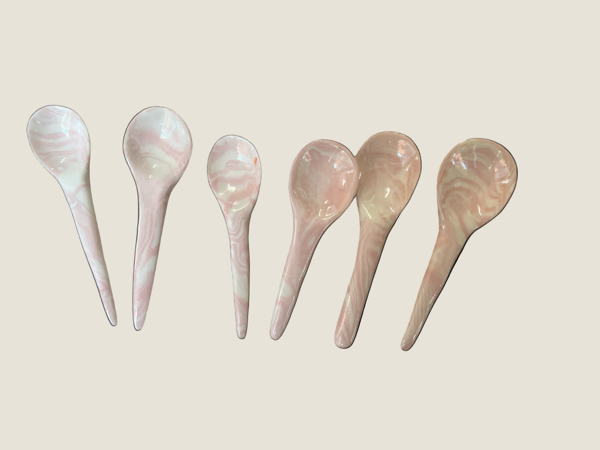Tantri Mustika mini ceramic salt spoons