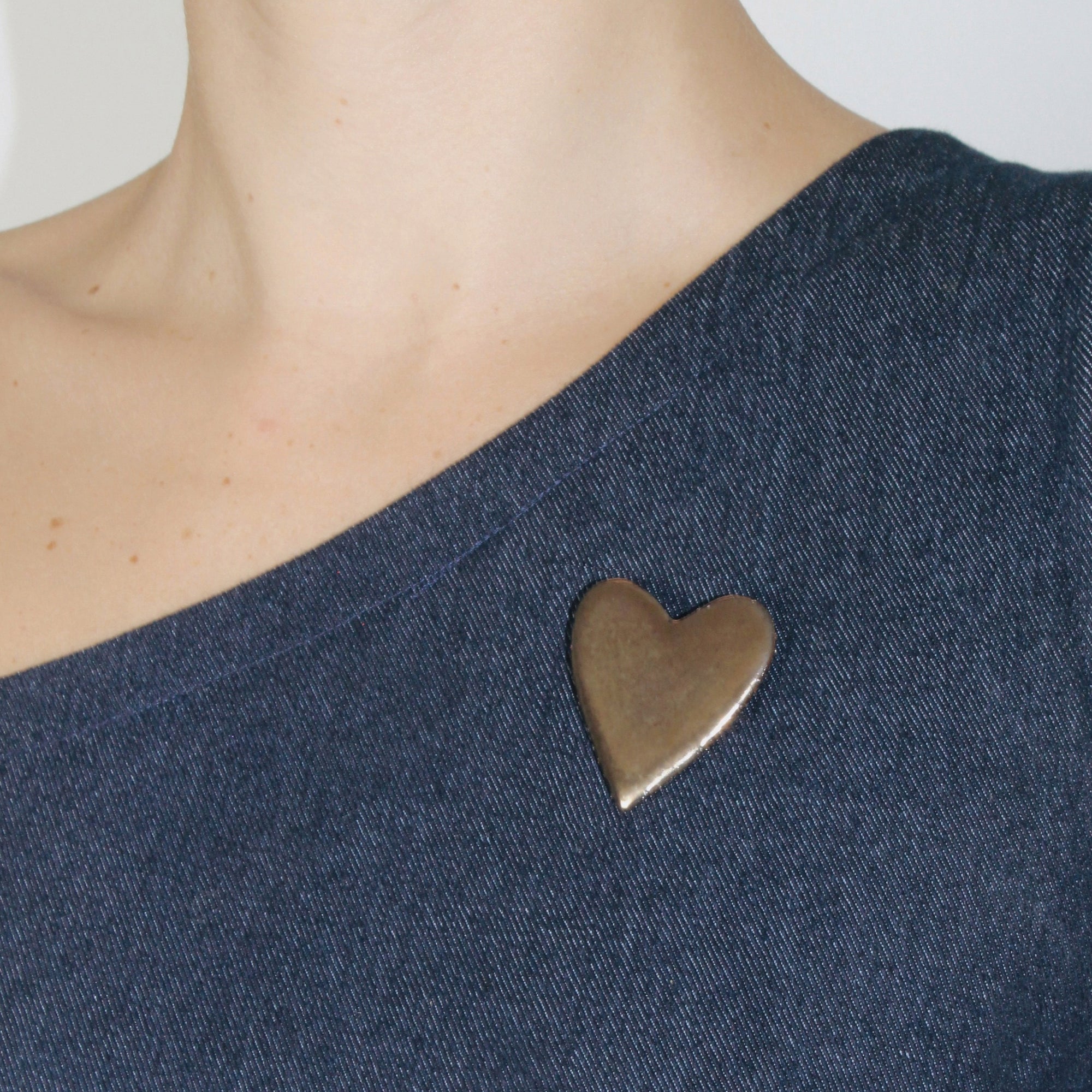 LOVESICK brooch (Classic) - Bronze
