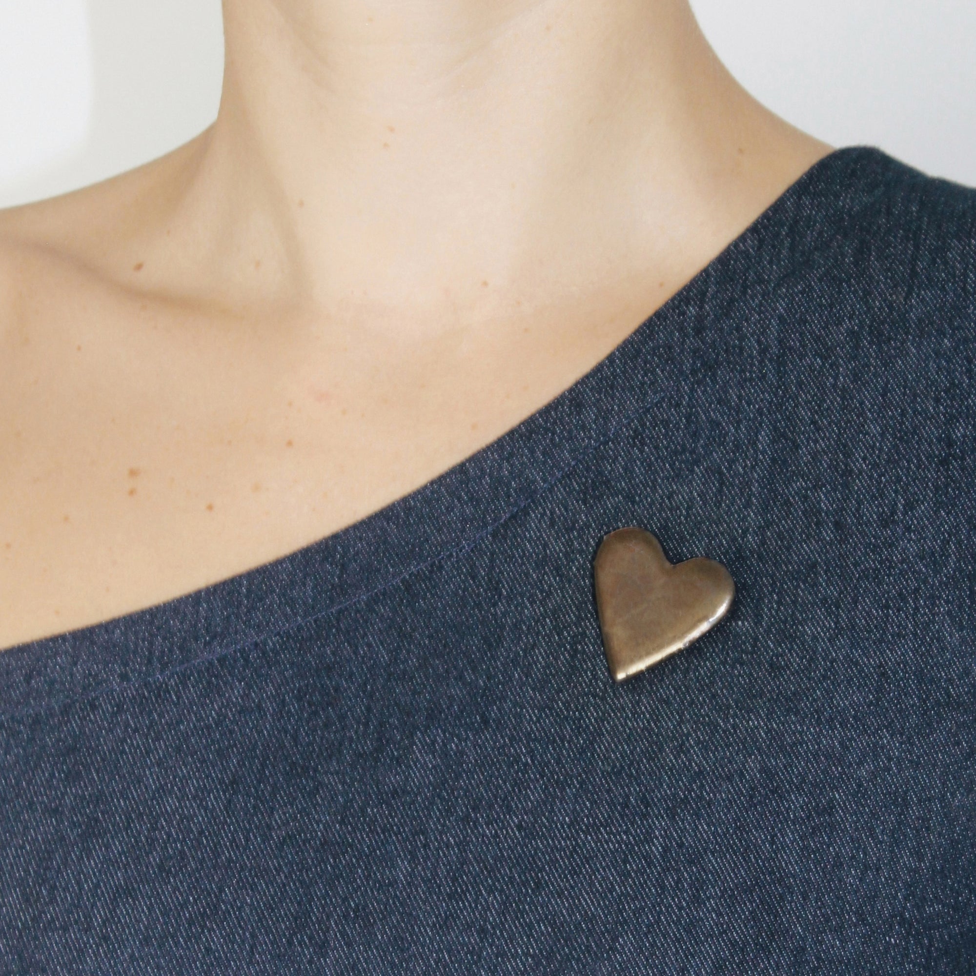 LOVESICK brooch (Mini) - Bronze