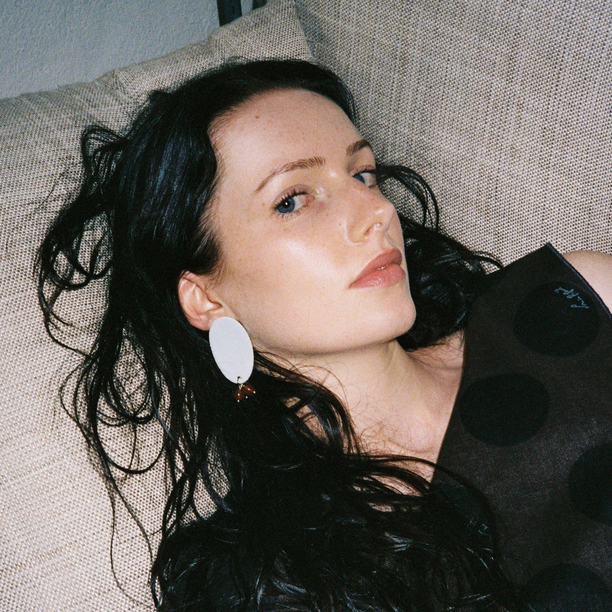 CRUSH Earrings in Cloud