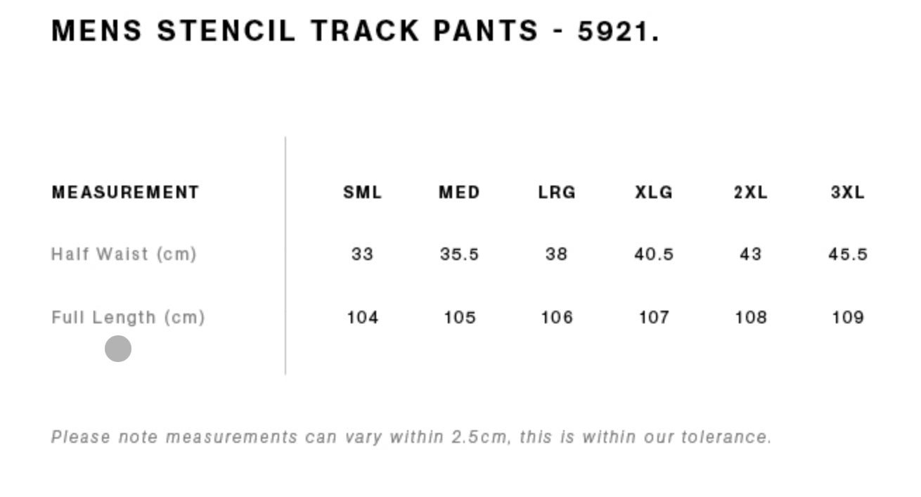 Music in Exile/ ‘Music is Nice’ Tracksuit Pant