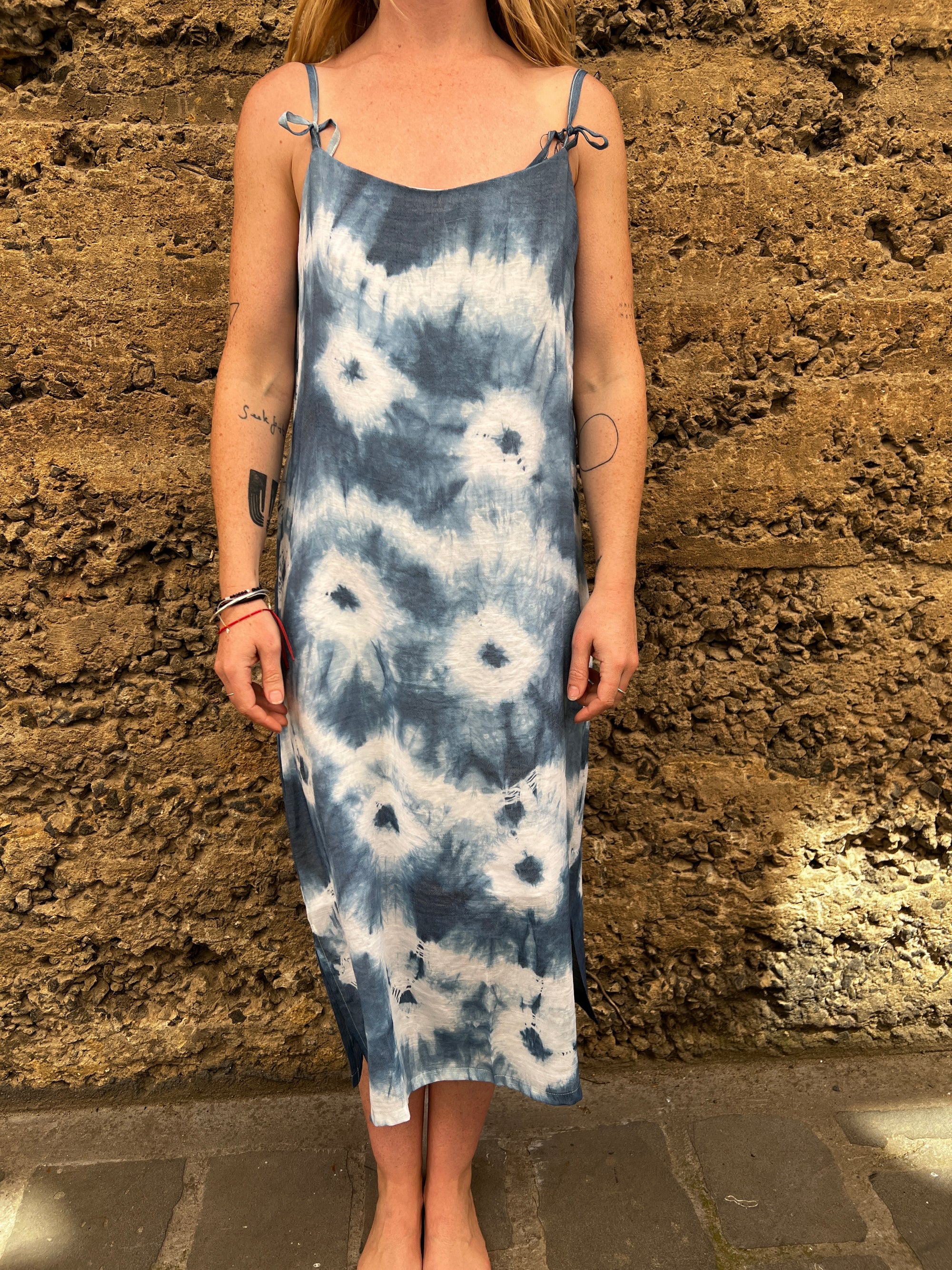 Linht Handicraft Tie-dye dress