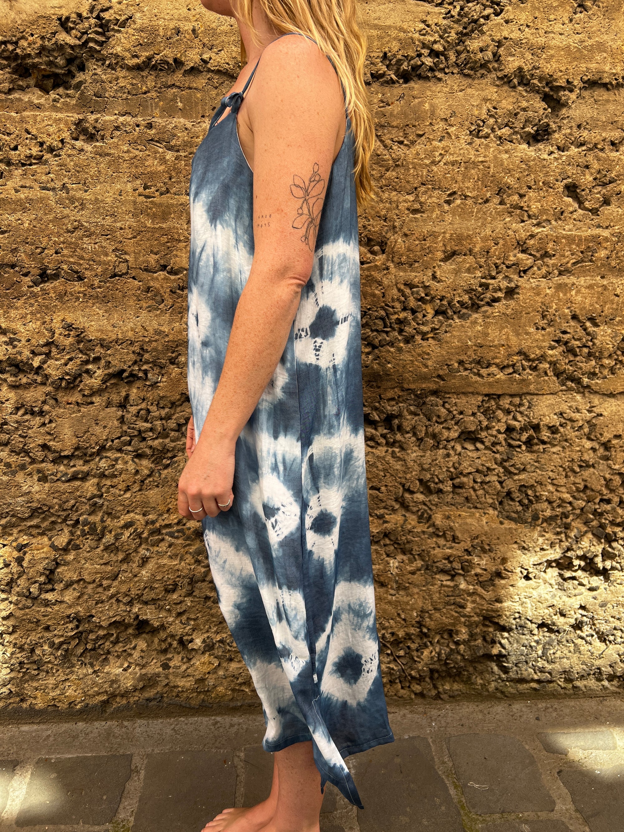 Linht Handicraft Tie-dye dress
