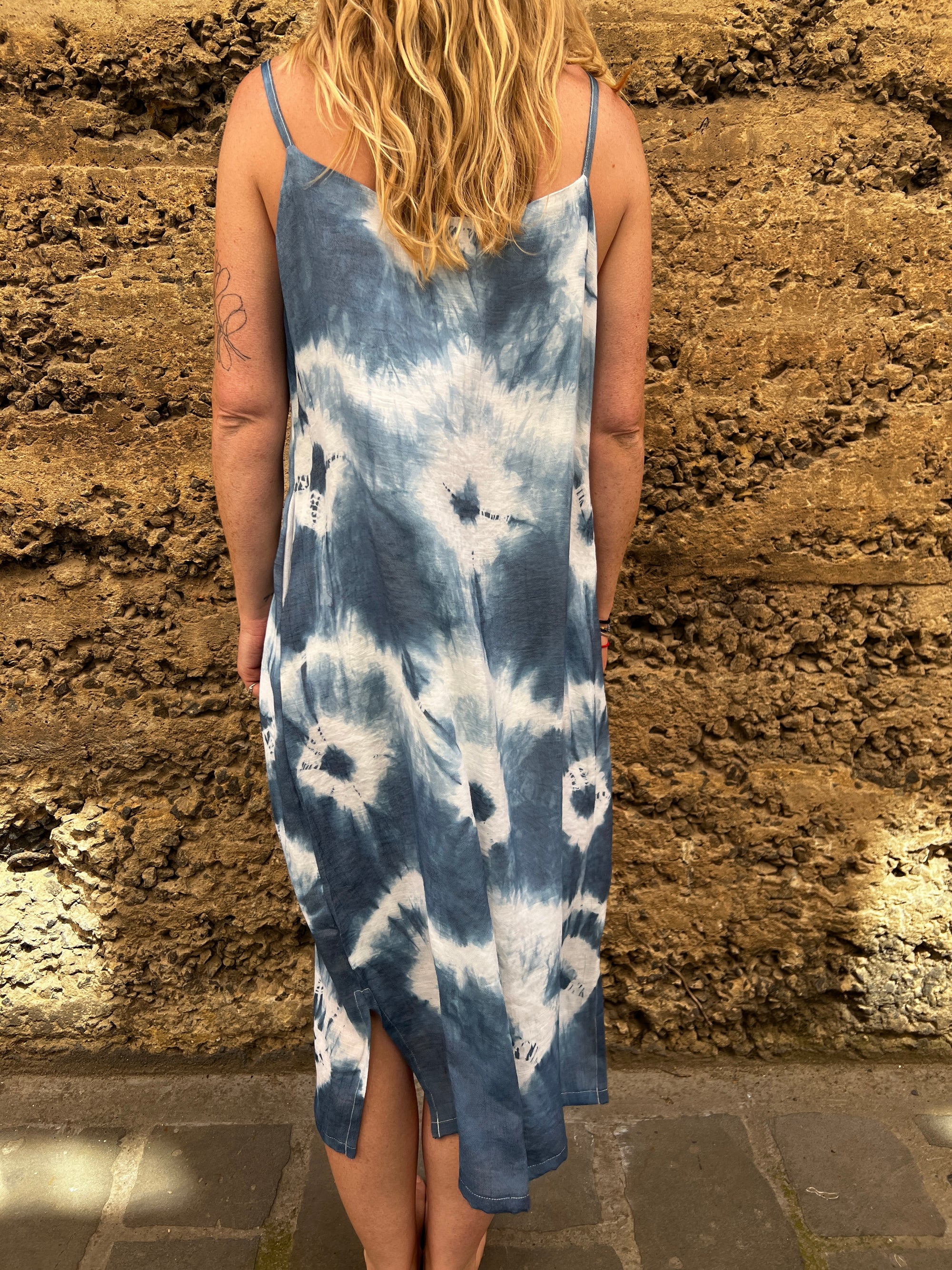 Linht Handicraft Tie-dye dress