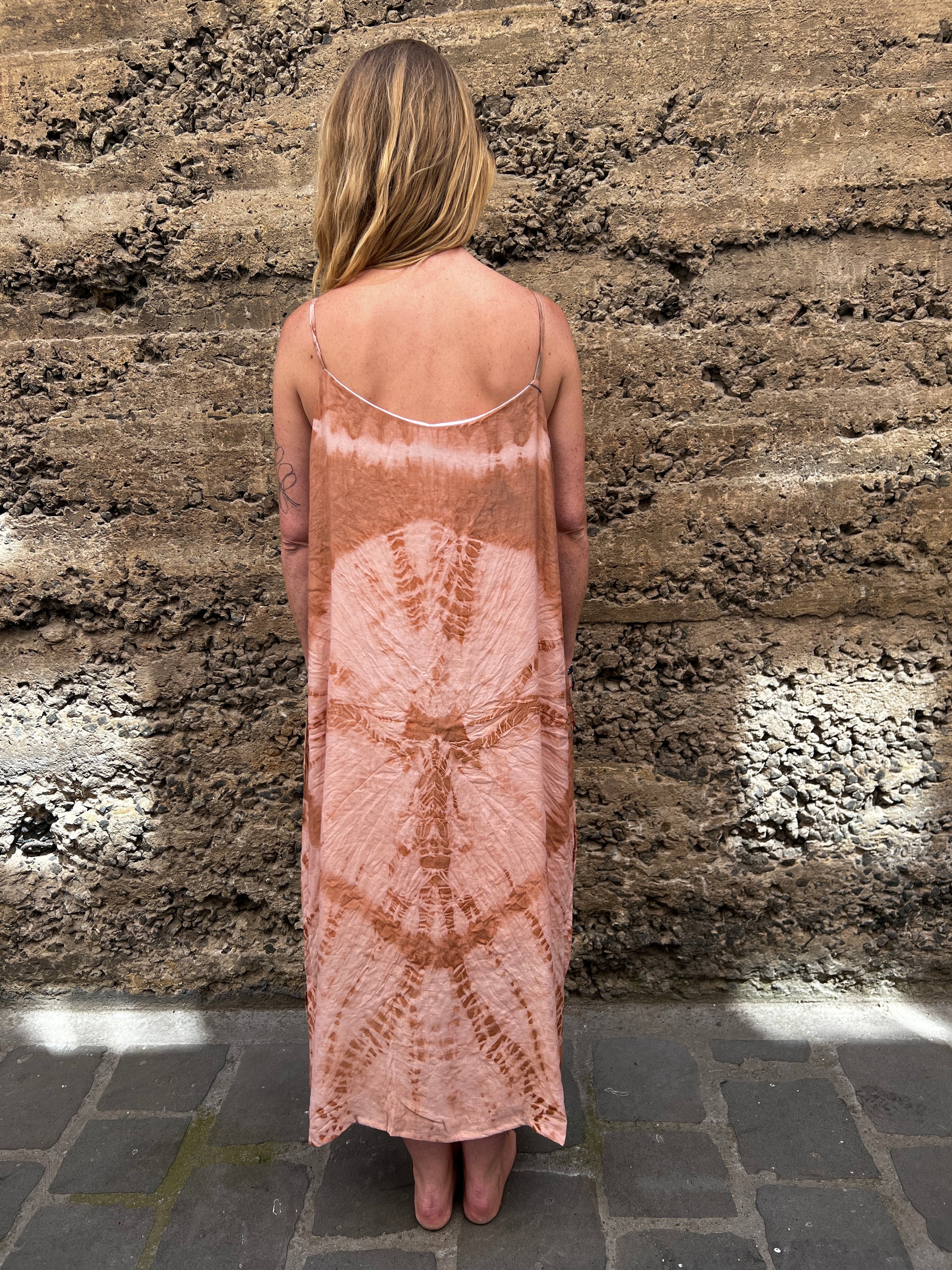 Linht Handicraft Tie-dye dress