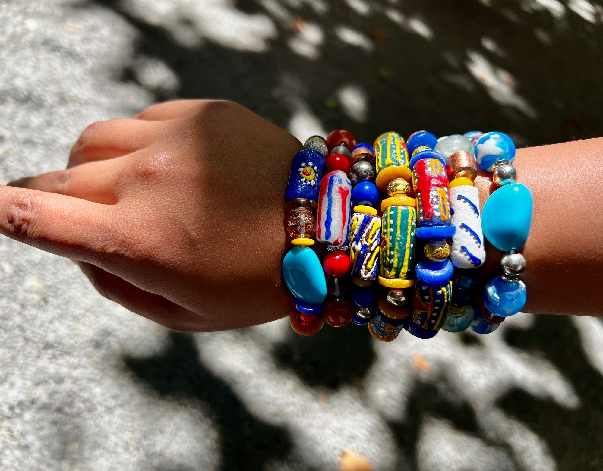 Krobo Beads Bracelets – Oluwa