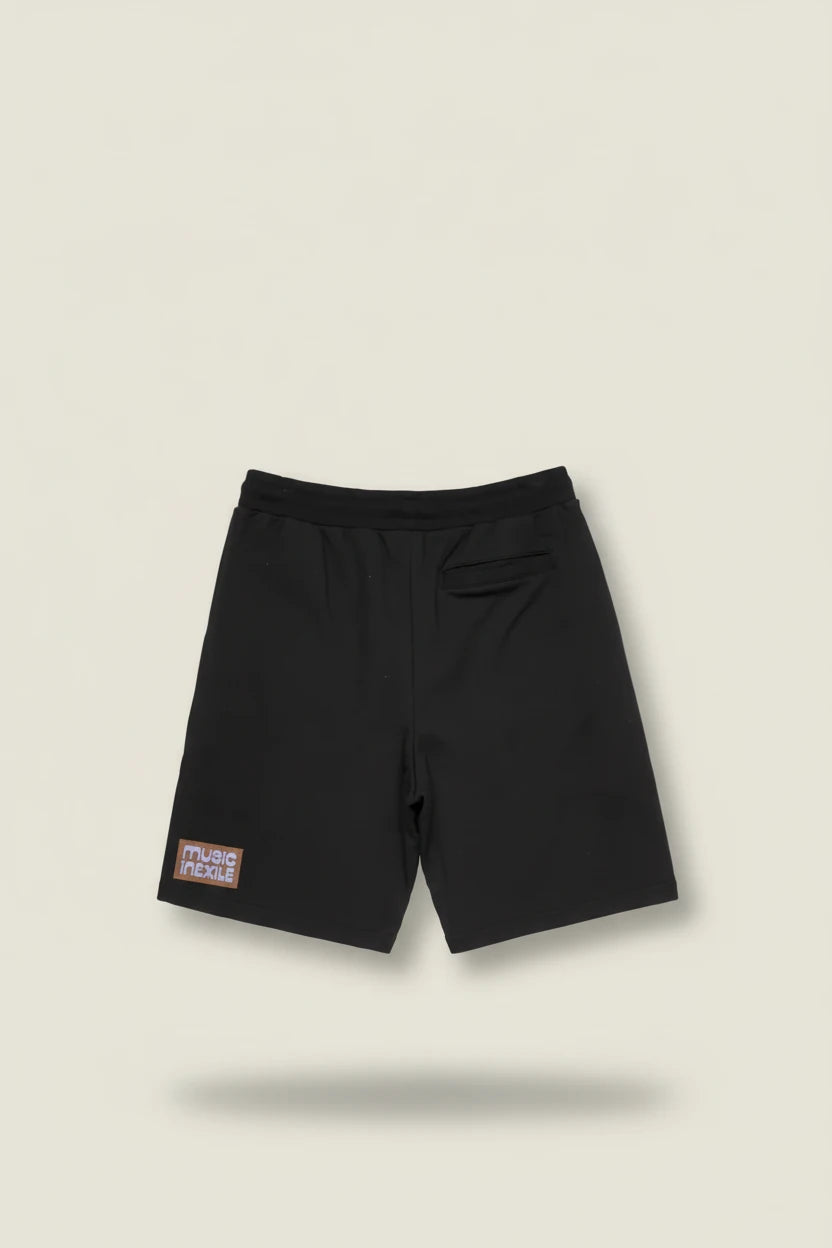 MIE - Music Happens - Black Shorts