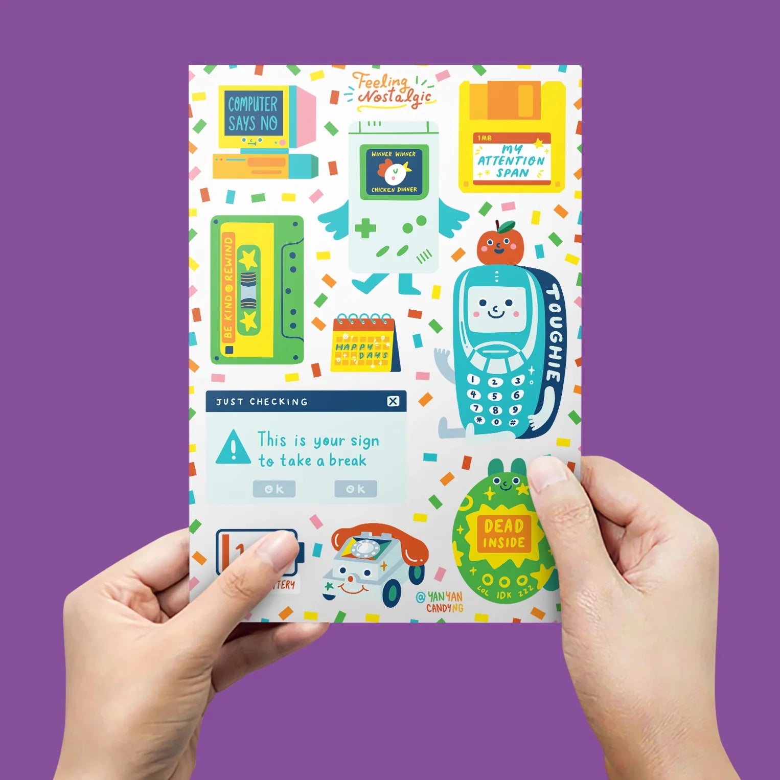 Feeling Nostalgic Sticker Sheet