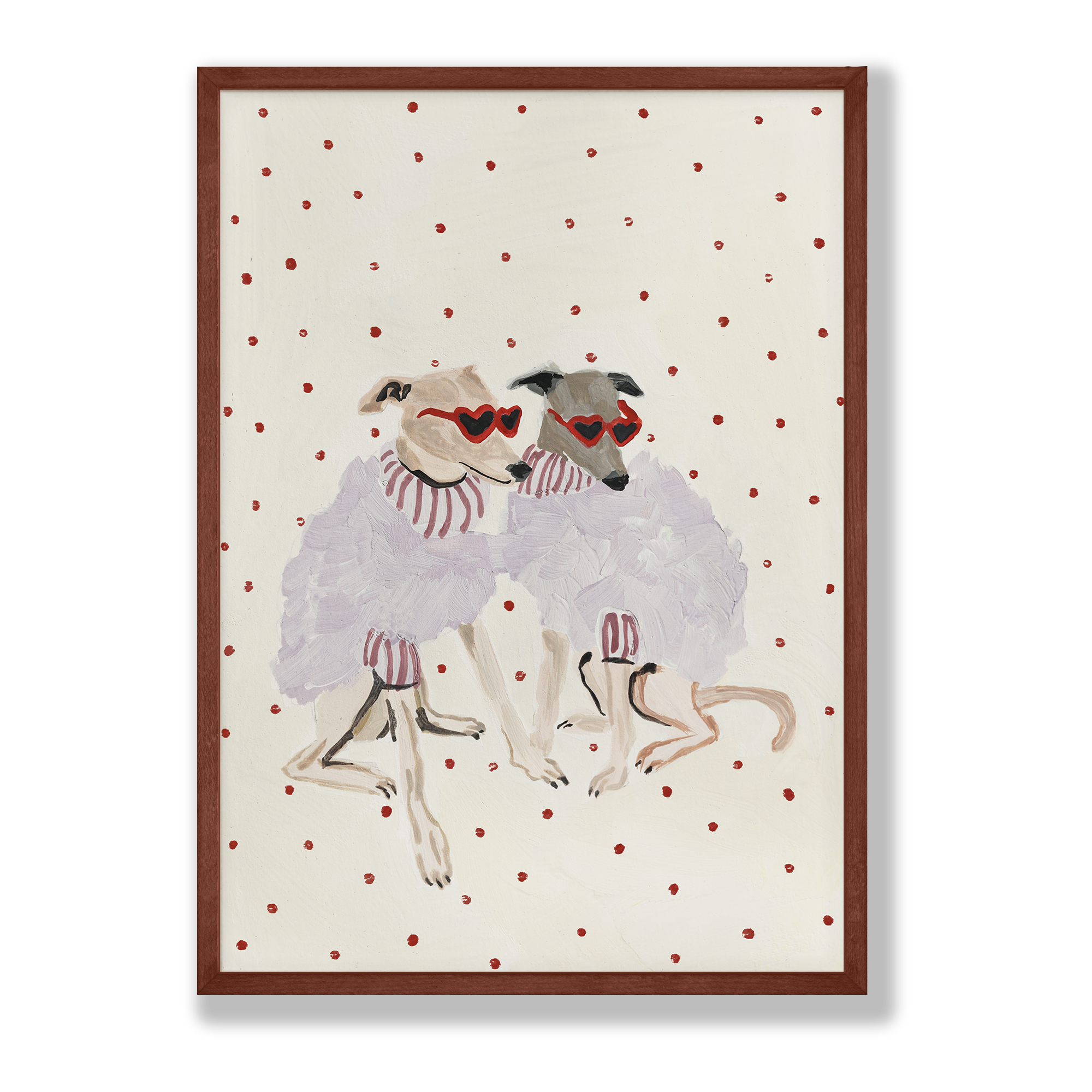 Twin Iggys Print A3