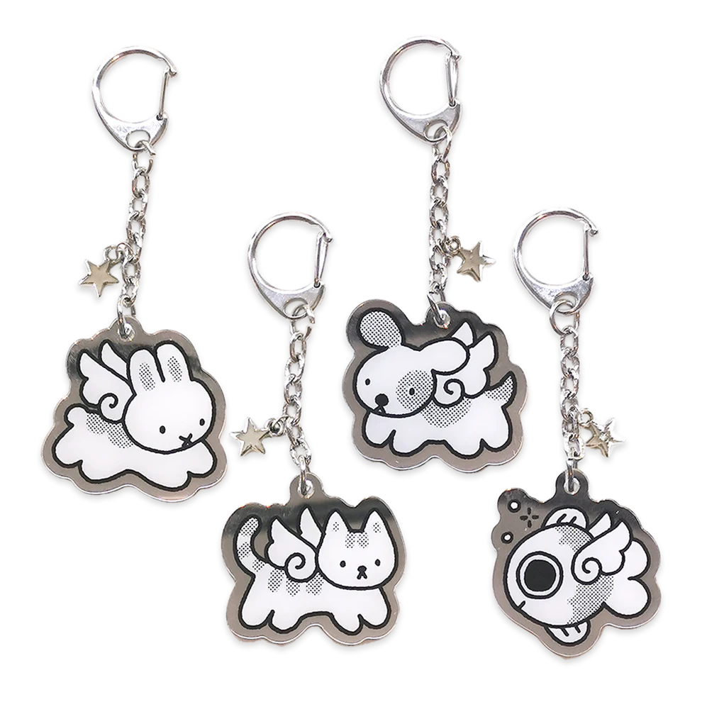 [Series 01] 'Little Angels' ‧₊˚ Mirror Keychains