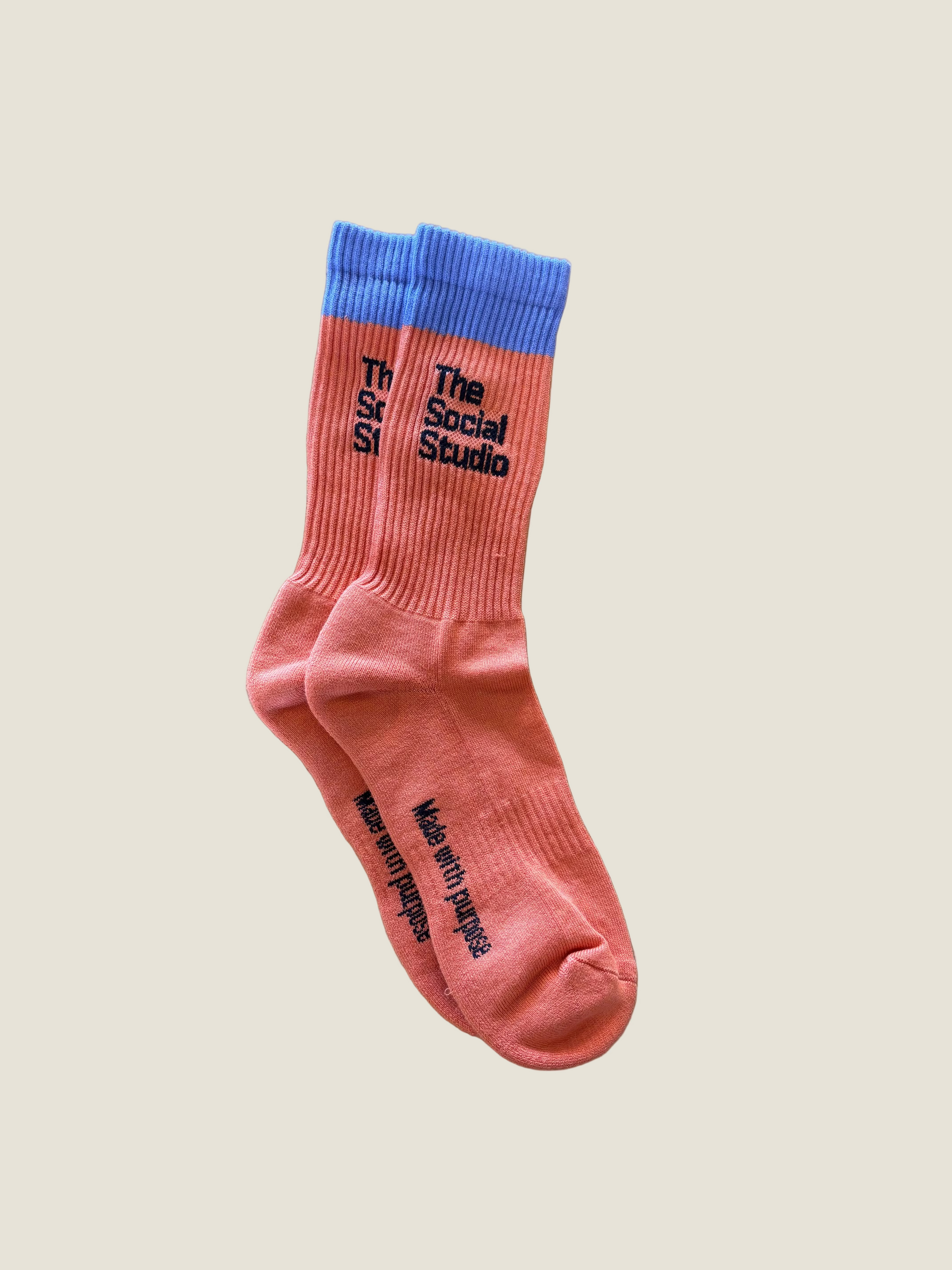 The Social Studio Ribbed Socks