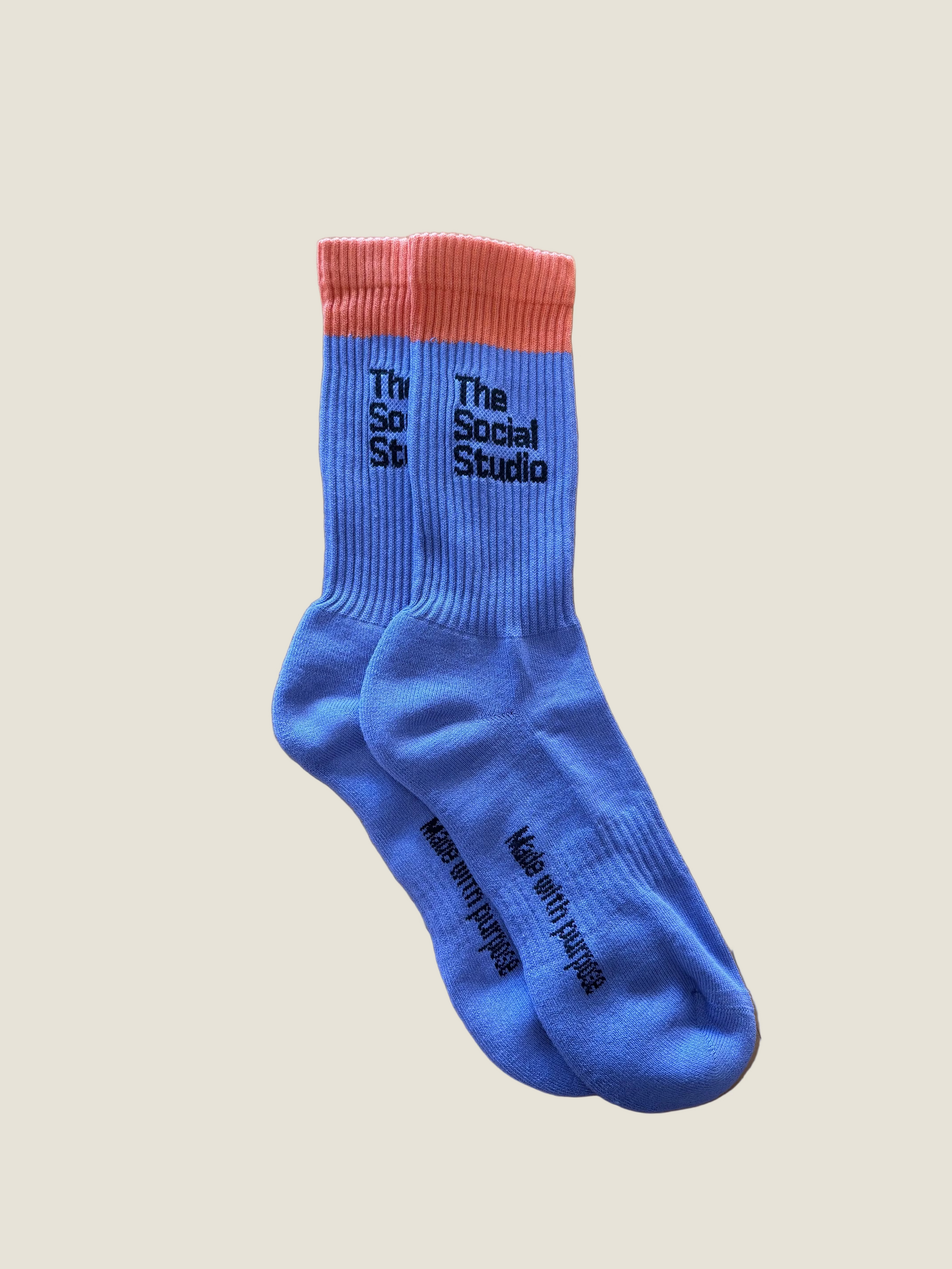 The Social Studio Ribbed Socks