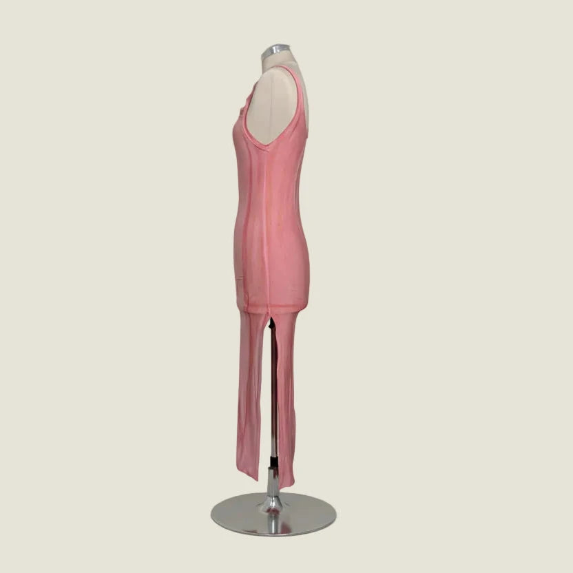 REMUSE Rose Coloured Bamboo Dress