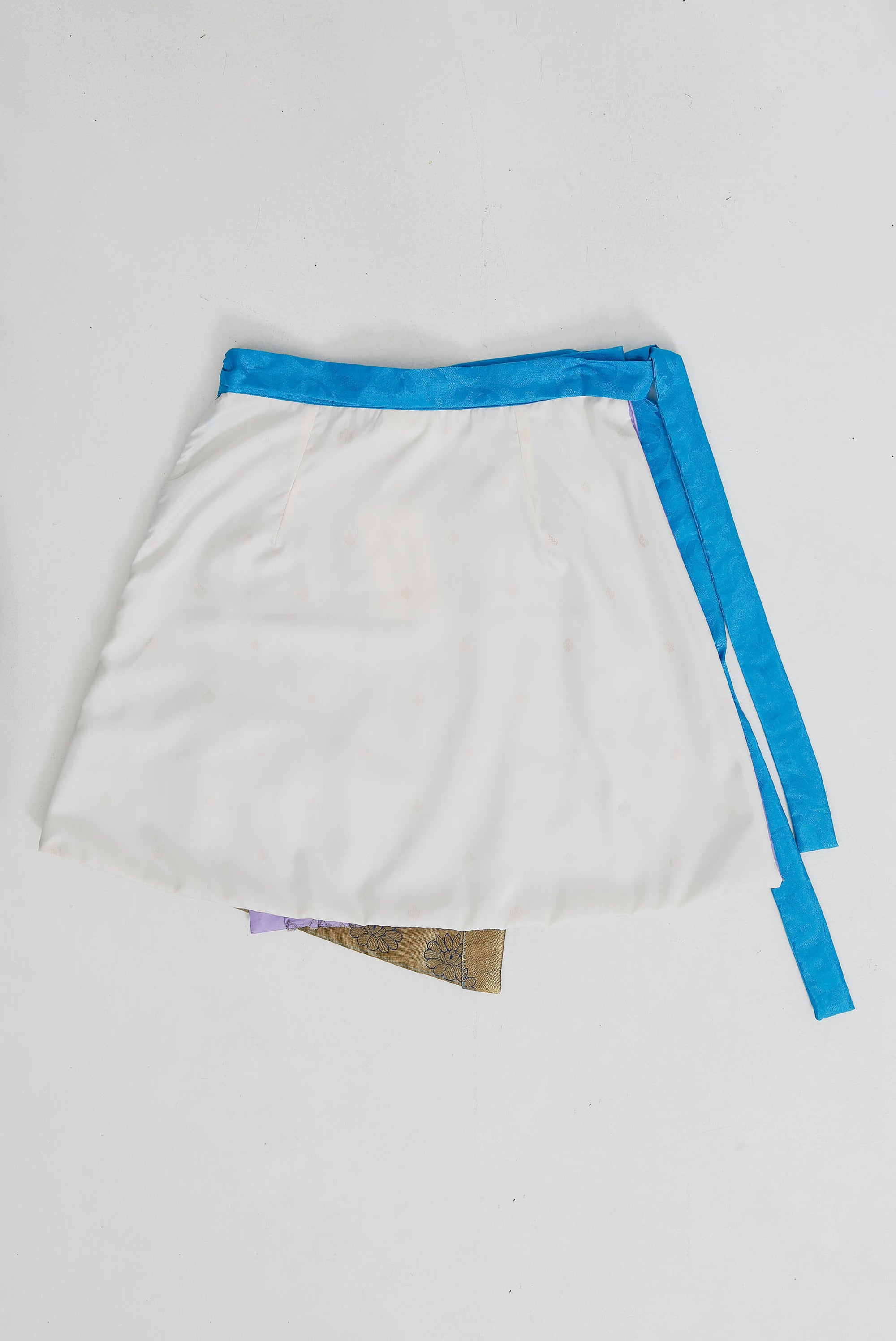 Pleated Pallu Wrap Skirt X-Large