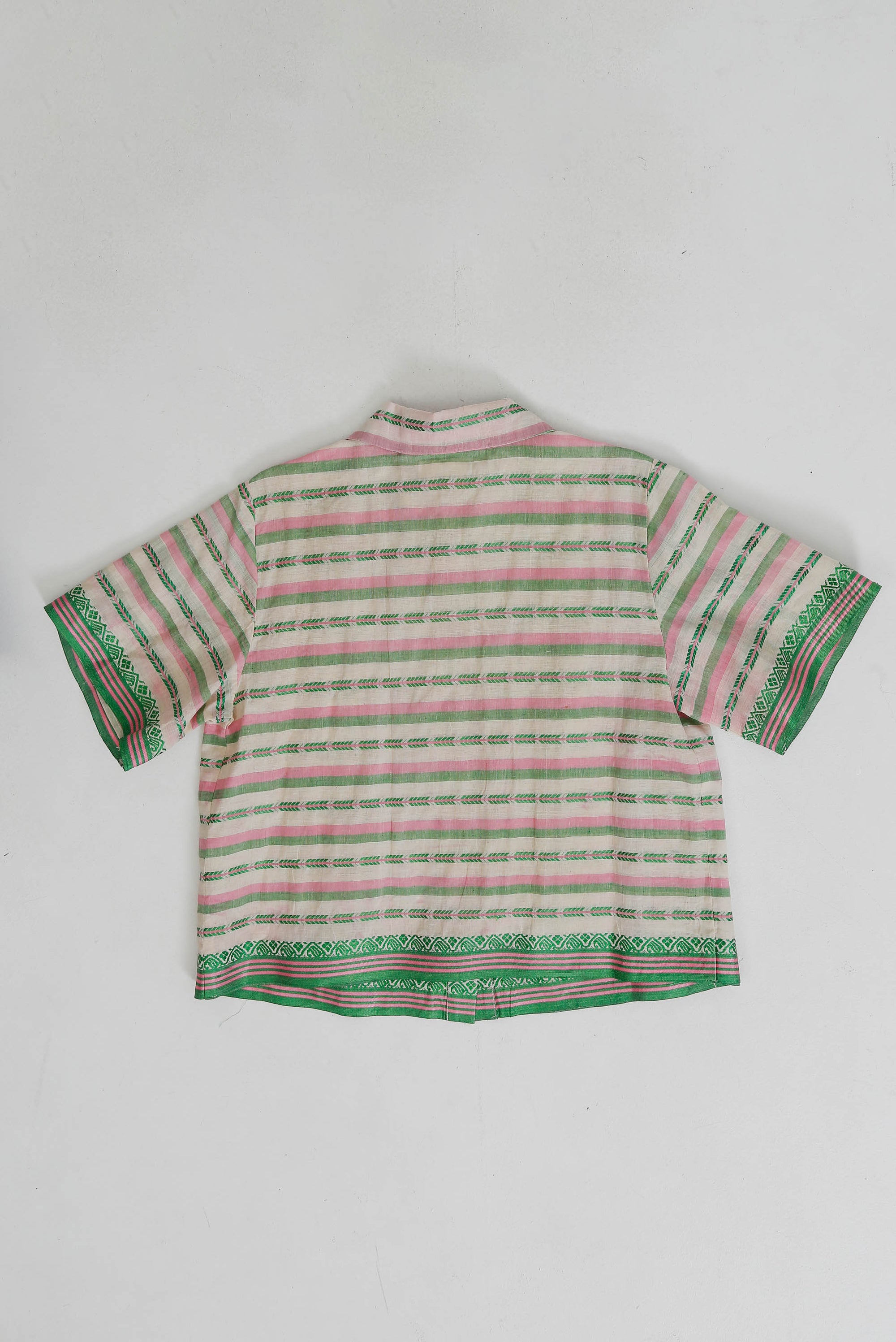 Jamdani Pleated Shirt Small