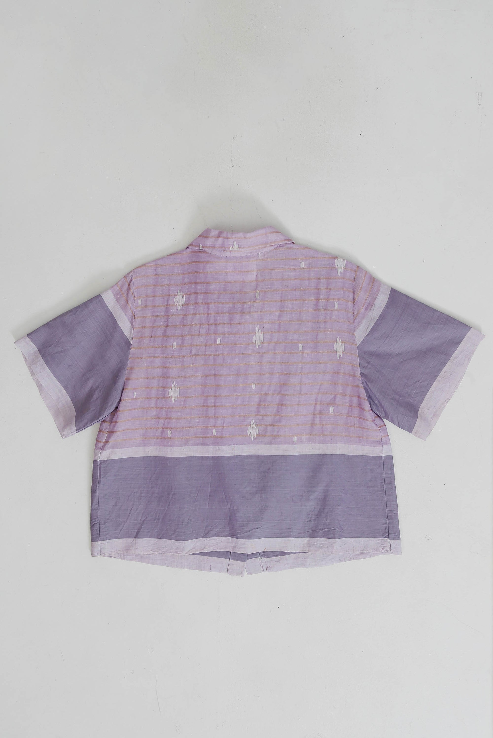 Jamdani Pleated Shirt Small