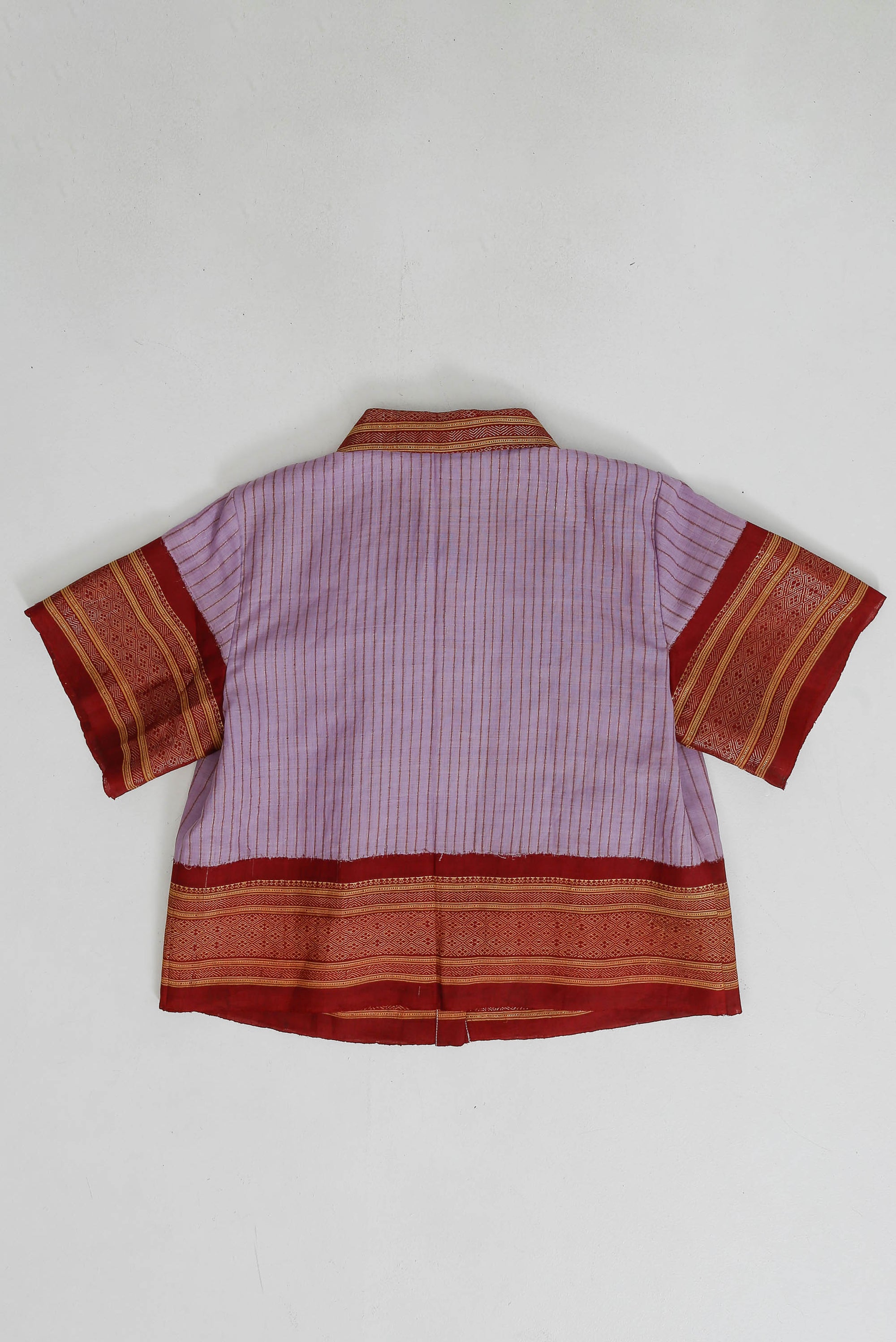 Jamdani Pleated Shirt Medium