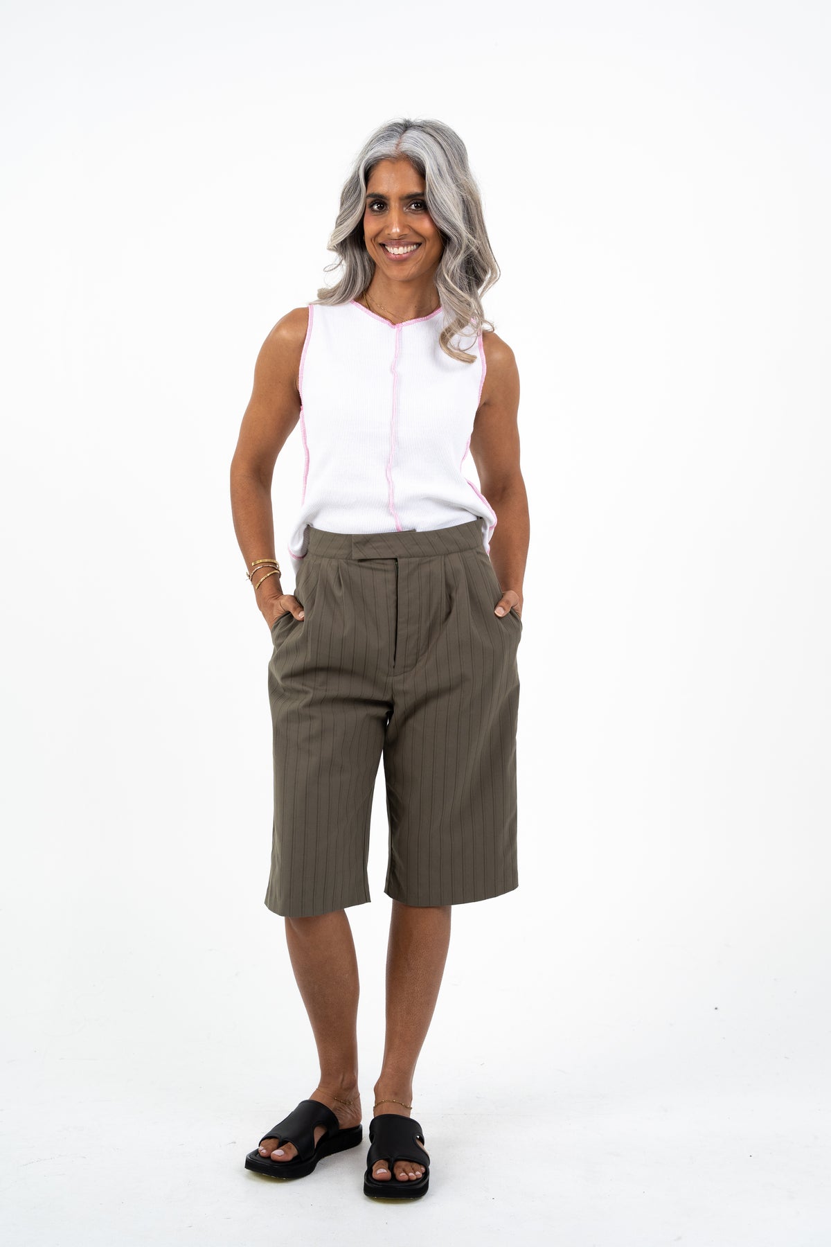 Rib Tank - White