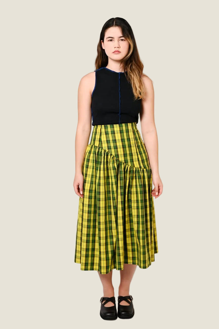 Tartan Yoke Skirt