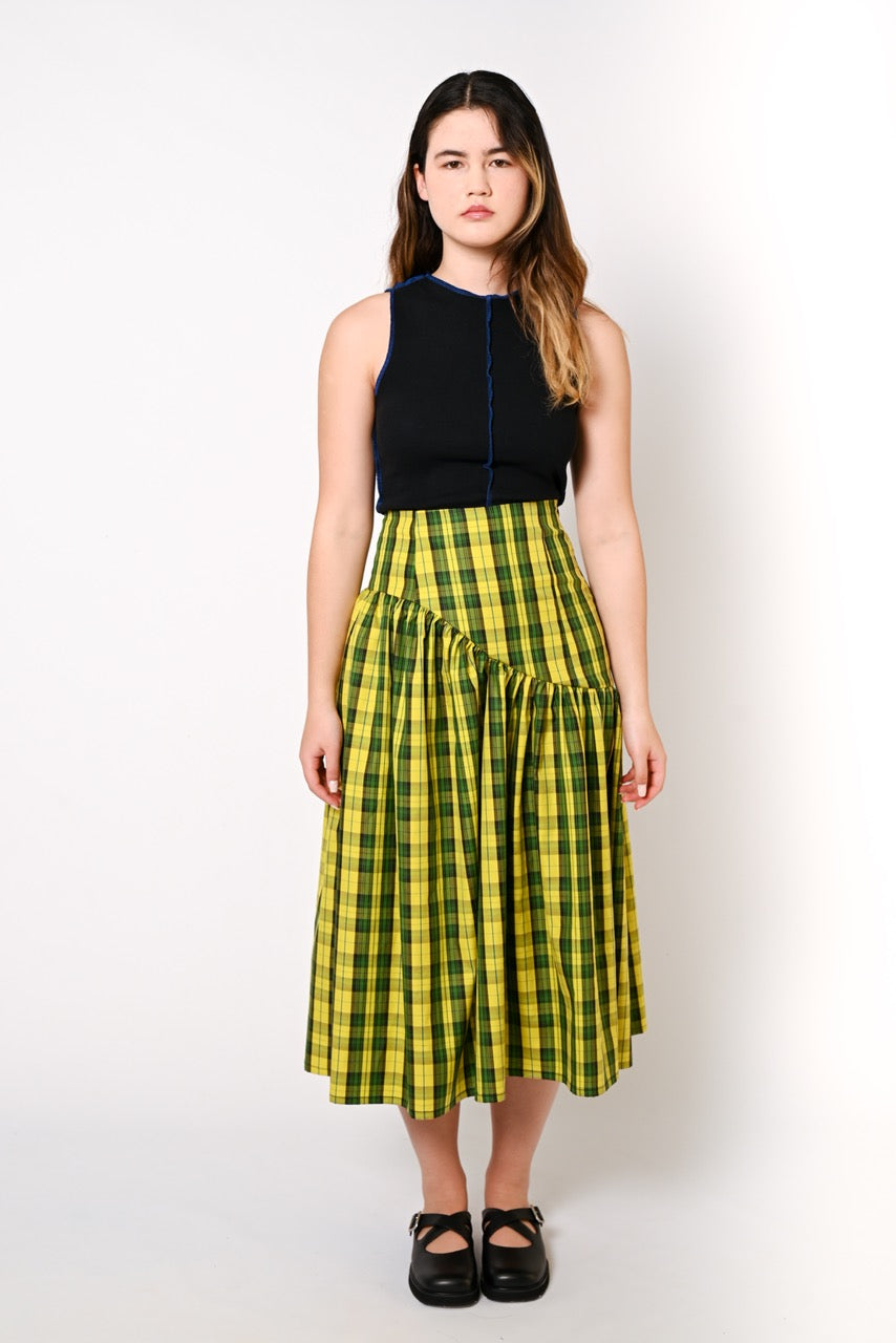 Tartan Yoke Skirt