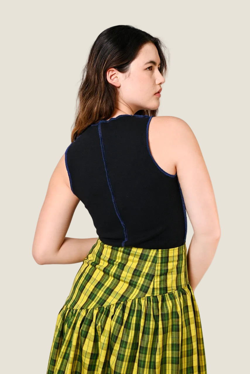 Tartan Yoke Skirt