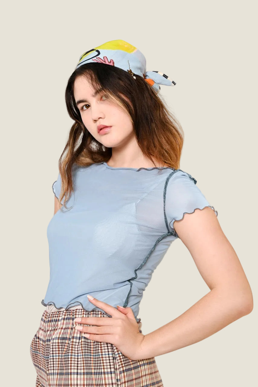 Mesh Baby Tee
