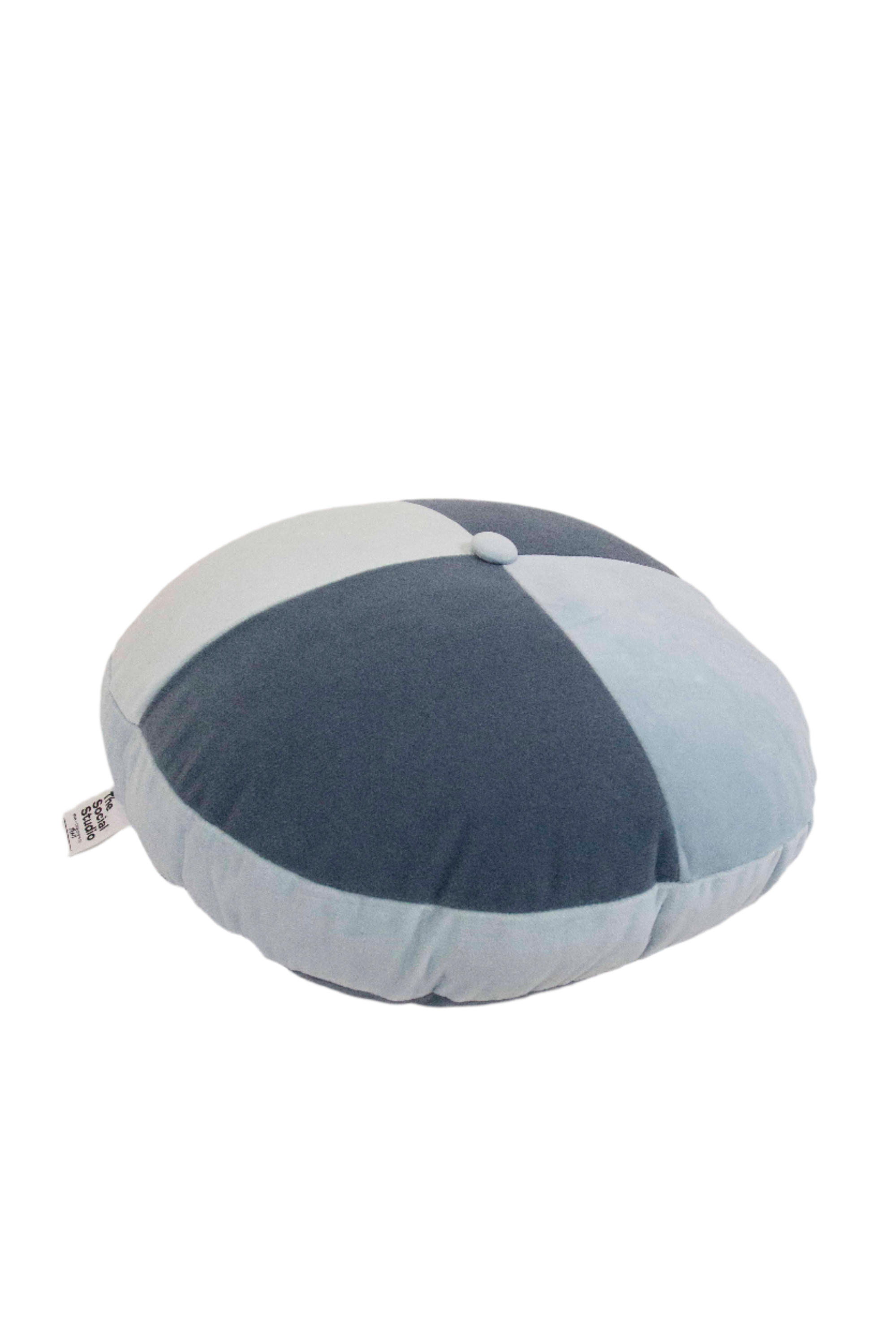 TSS Round Velvet Cushion - SALE