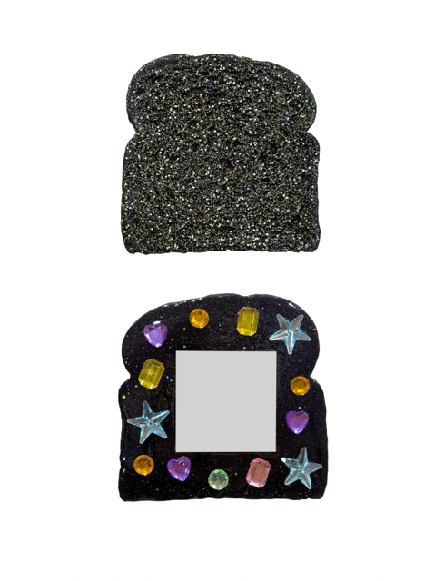 Bejewelled Bread Mirrors