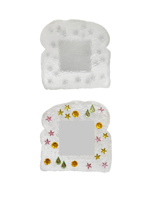 Bejewelled Bread Mirrors