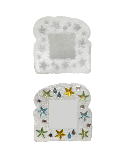 Bejewelled Bread Mirrors
