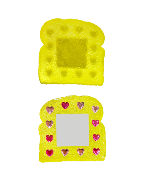 Bejewelled Bread Mirrors