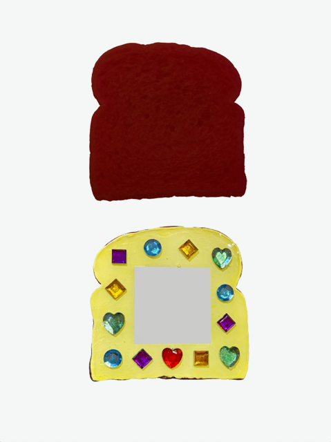 Bejewelled Bread Mirrors