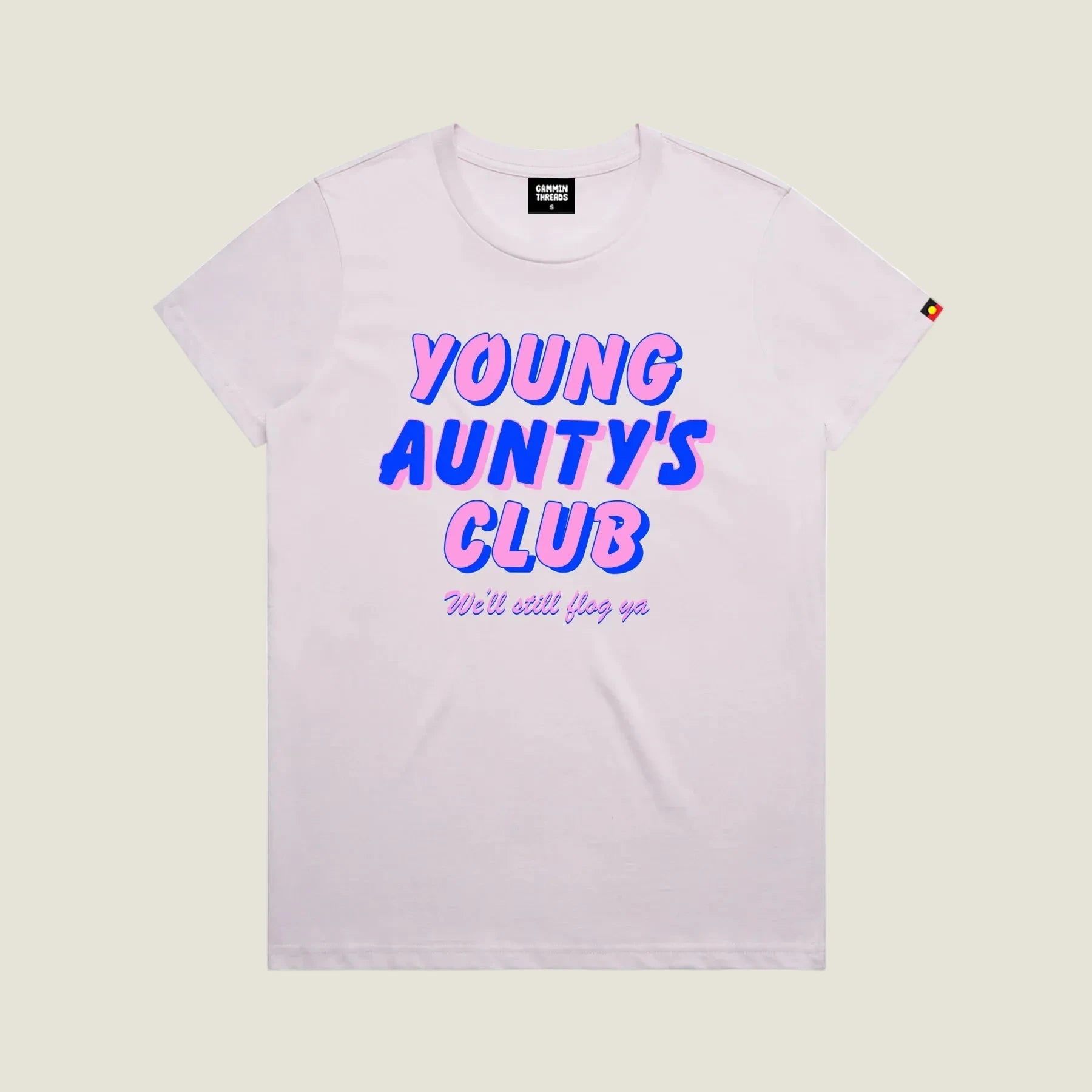 Young Aunty's Club tee Orchid