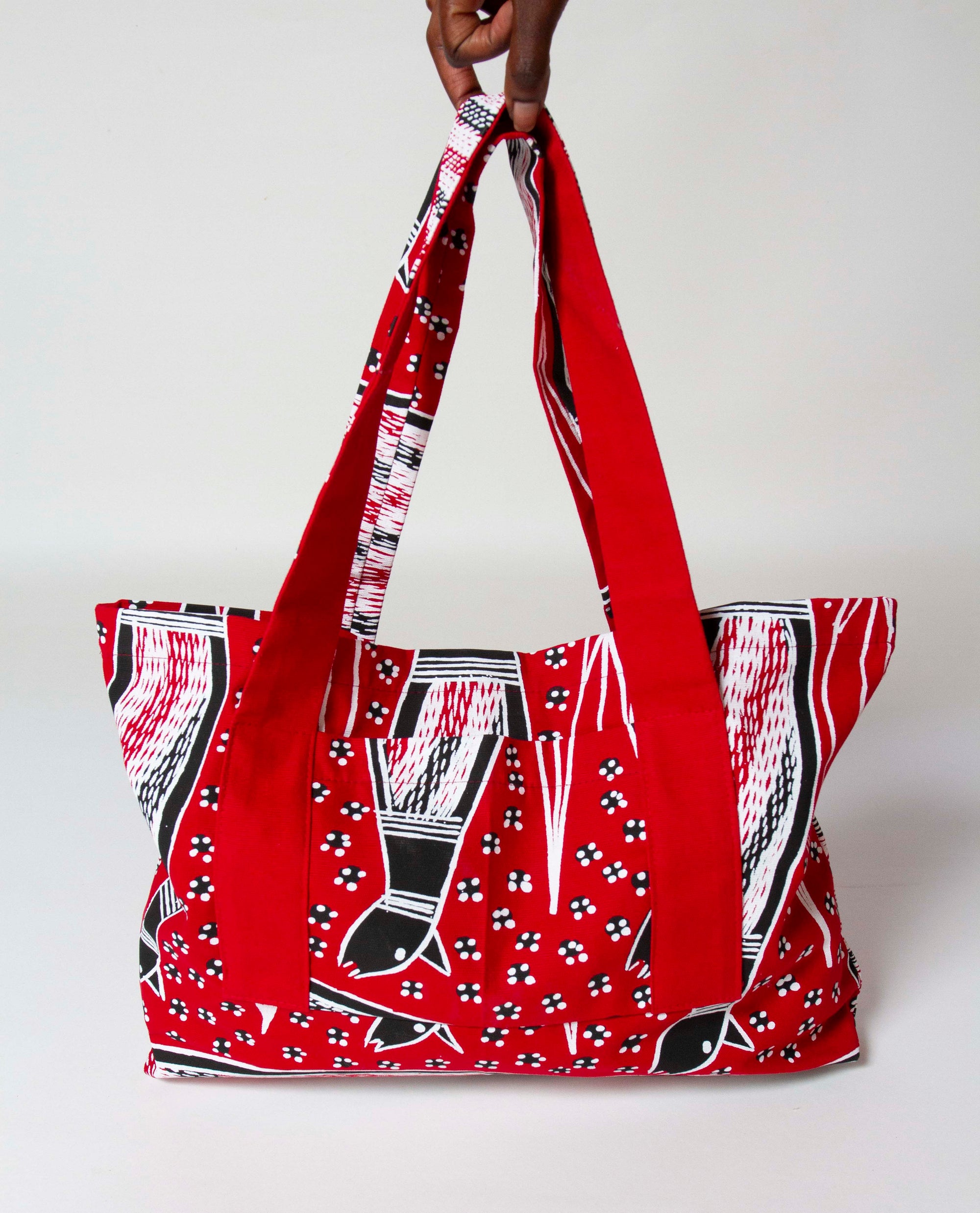 Warrnyu Dhawu (Flying Fox Story) Tote Bags