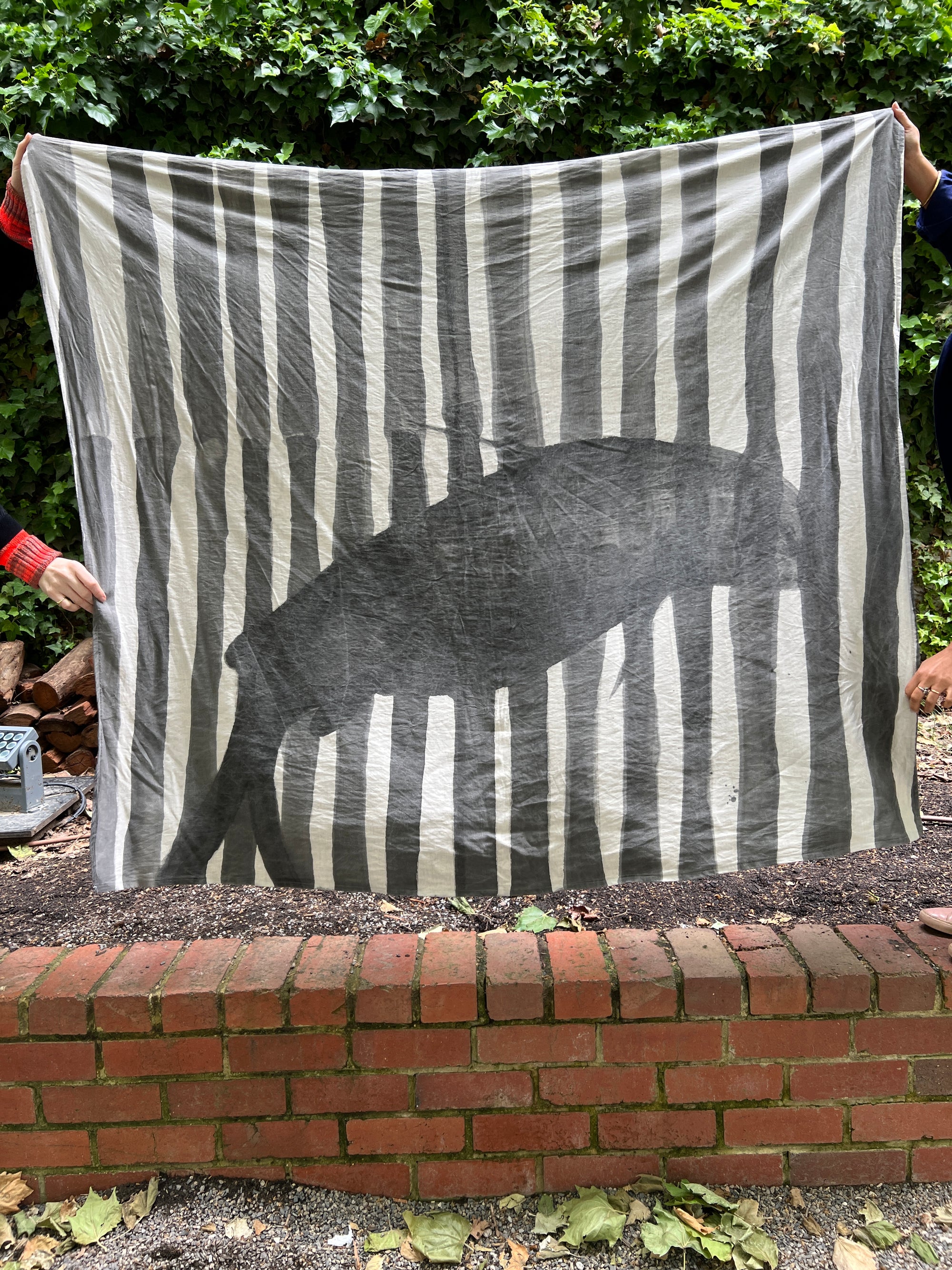 2542-22 Hand Painted Sarong by Connie Nayinggul