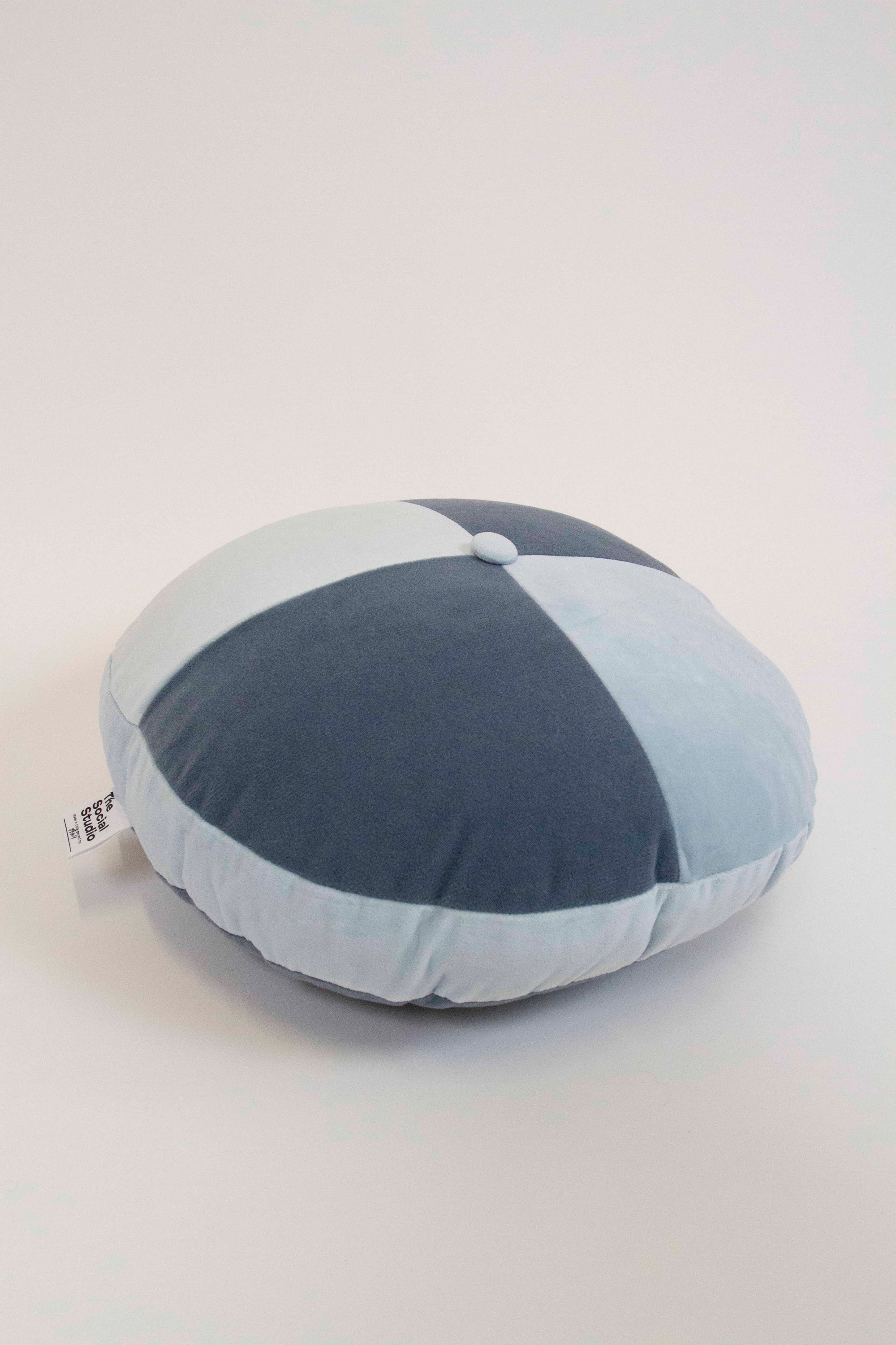 TSS Round Velvet Cushion - SALE