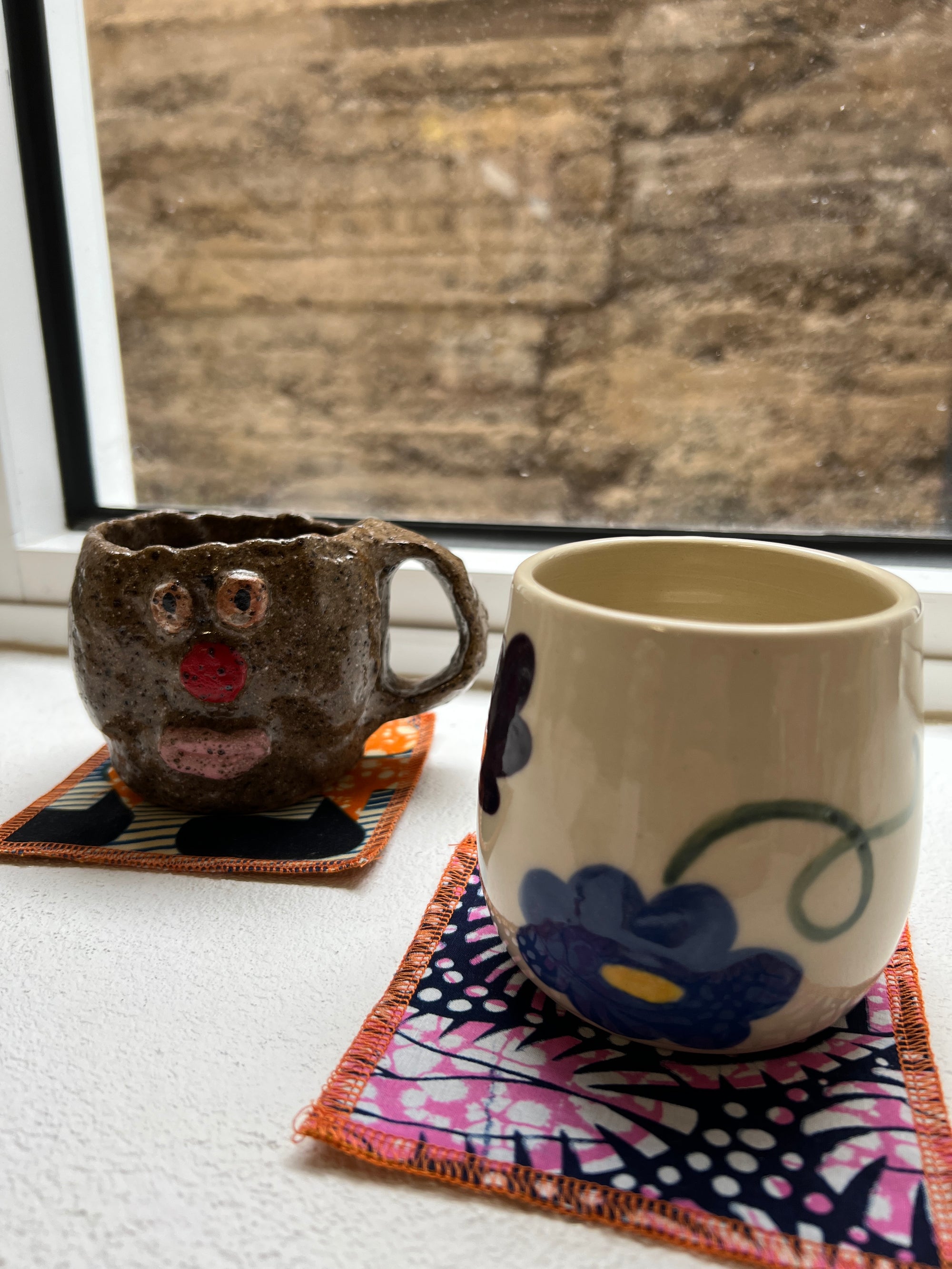 TSS Off-cut fabric coasters