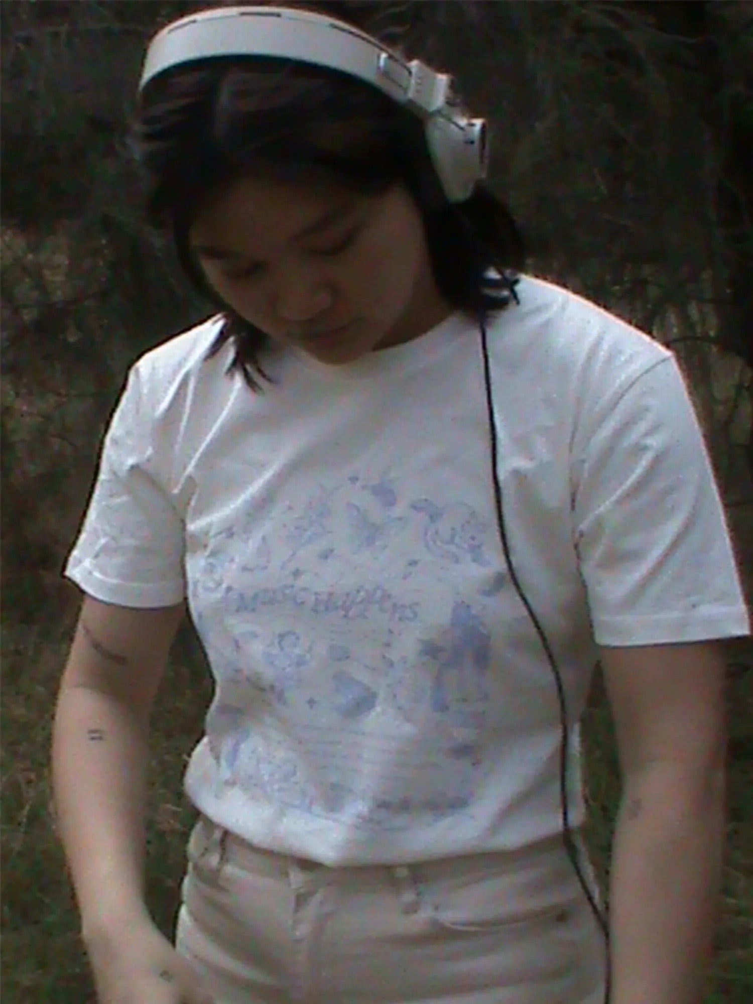 Music Happens Tee (off-white) by Music in Exile